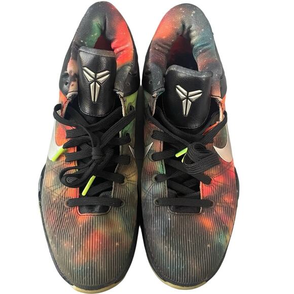 Nike Zoom Kobe 7 VII Galaxy All Star 2012 Size 8.5 Black Silver 520810-001